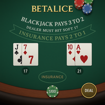 BetAlice - Blackjack Table Game - Online Casino Schweiz